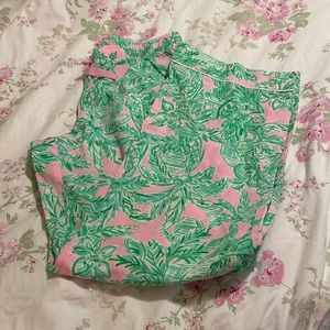 Lily Pulitzer pajama bottoms size medium